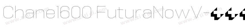 Chane1600 FuturaNowV字体转换